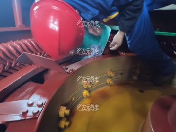 某化工企業2600KW壓縮機電機維修短路環