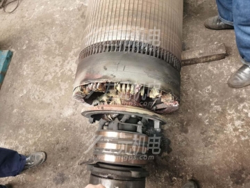 山東鋼鐵企業AEM 500KW電機維修