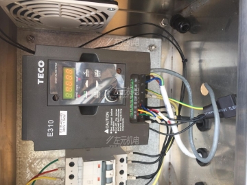 東元E310變頻器在山東臨沂應用于環保行業