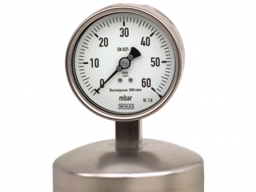 632.51膜盒式壓力表，不銹鋼材質