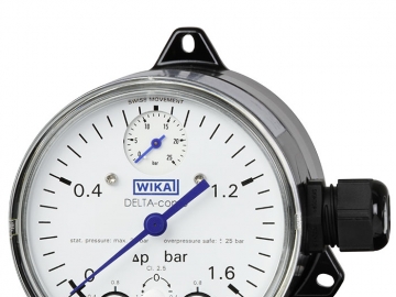 DPGS40帶微動開關的差壓表