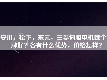 安川，松下，東元，三菱伺服電機哪個品牌好？各有什么優勢，價格怎樣？
